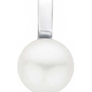 Gaura Pearls Perlenanhänger - weiß, 925 Silber*